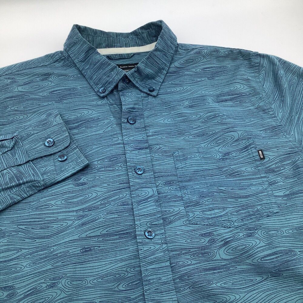 Nike SB Mens Long Sleeve Button Up Skater‎ Skateboarding Shirt Size Small